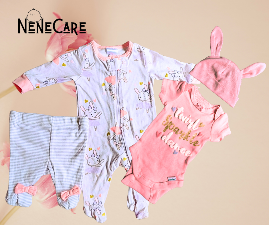 CONJUNTO PARA RECIEN NACIDA 00-0 MESES