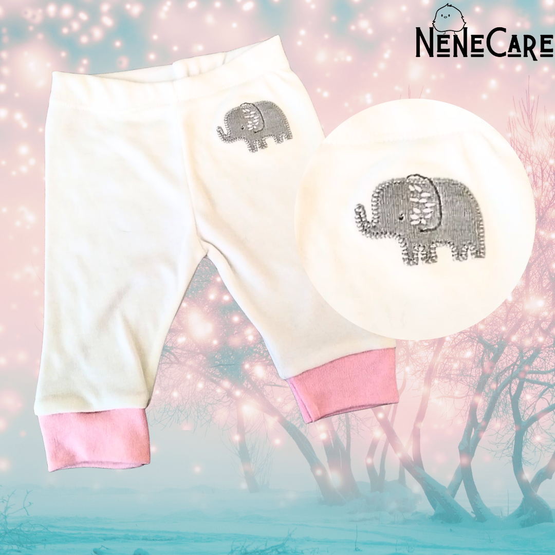 CONJUNTO PARA BEBITA RECIEN NACIDA 0 MESES