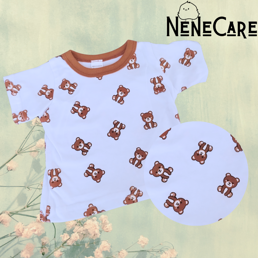 SET DE JUMPER Y CAMISETA PARA BEBE 12 MESES