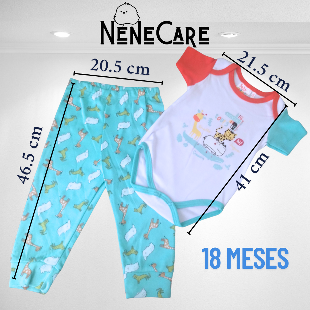SET DE 2 PIEZAS PARA BEBE