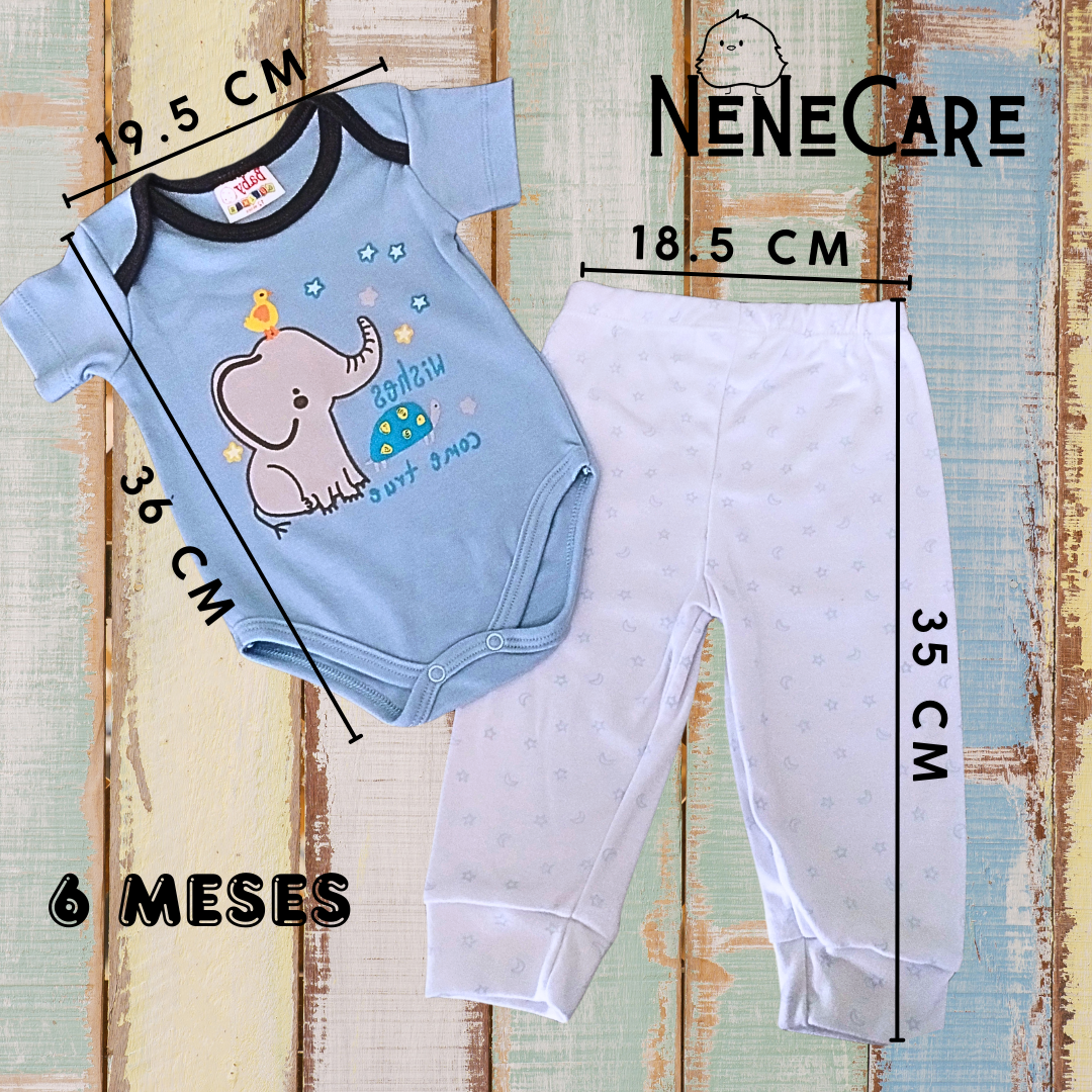 SET DE 2 PIEZAS PARA BEBE