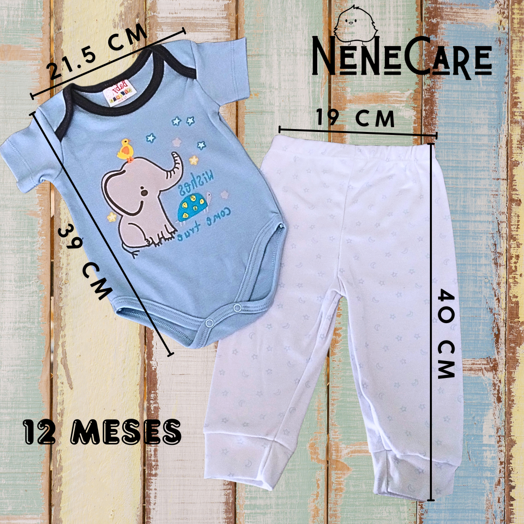 SET DE 2 PIEZAS PARA BEBE