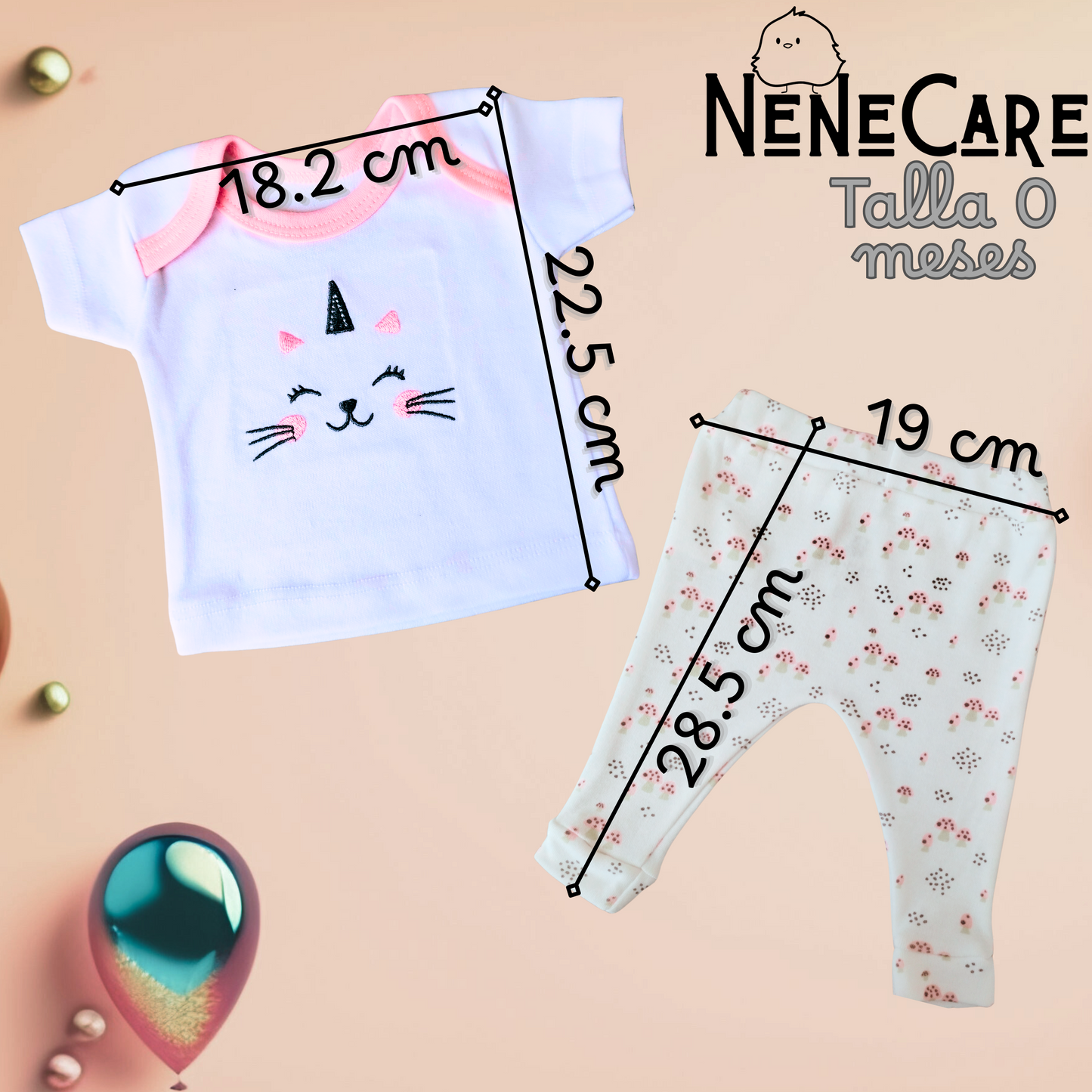 SET PARA RECIEN NACIDA 0 MESES