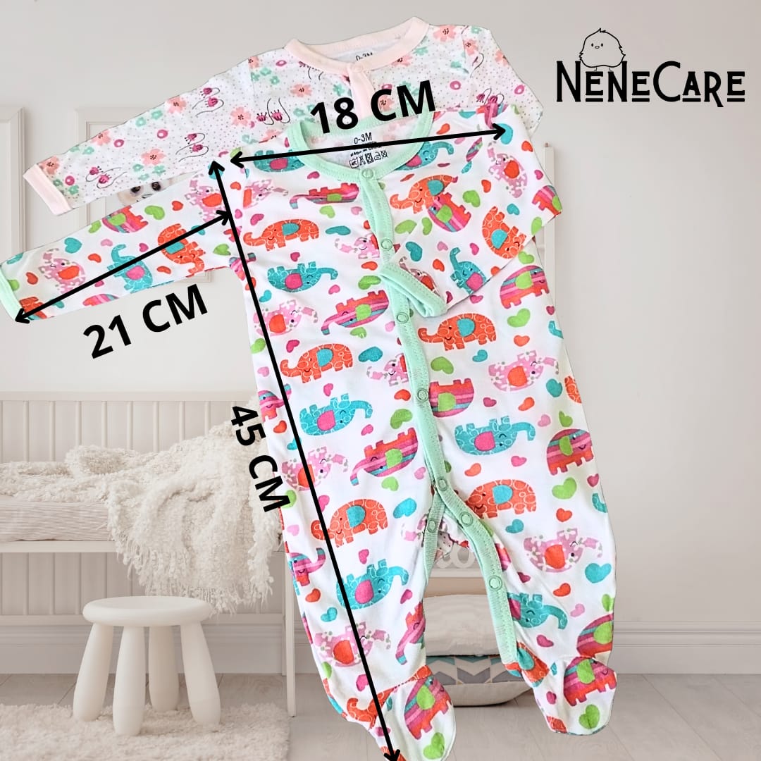 SET 5 PIEZAS PARA BEBE 0 a 3 MESES