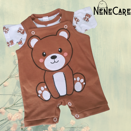SET DE JUMPER Y CAMISETA PARA BEBE 12 MESES