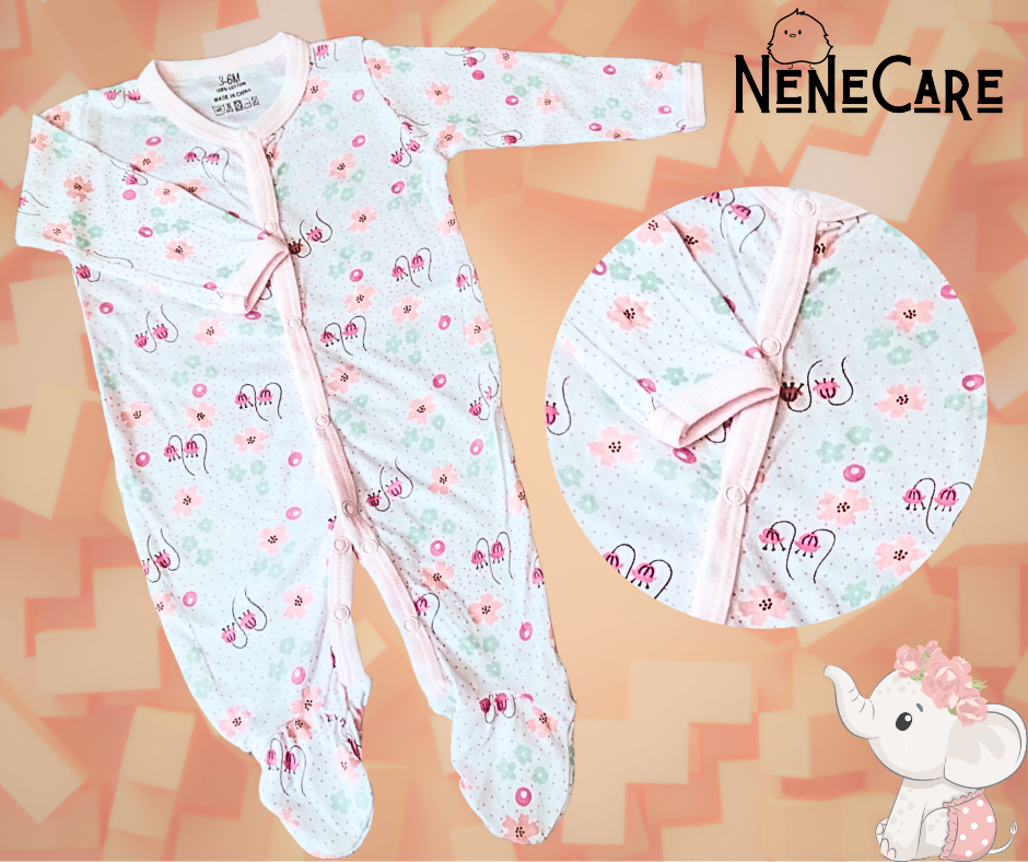 SET 2 MAMELUCOS PARA BEBITA DE 0 A 3 MESES