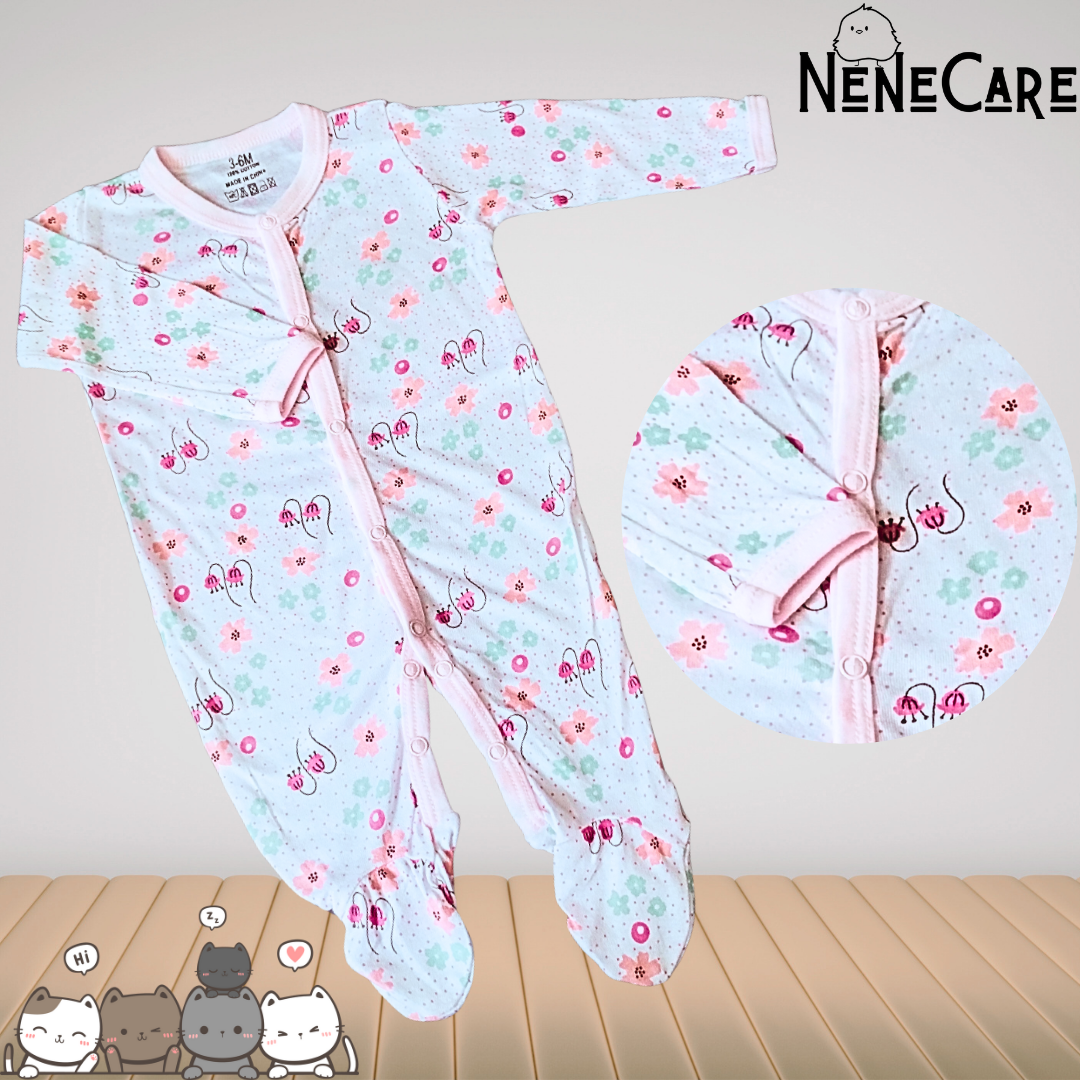 SET DE 3 MAMELUCOS DE BEBITA 3 A 6 MESES