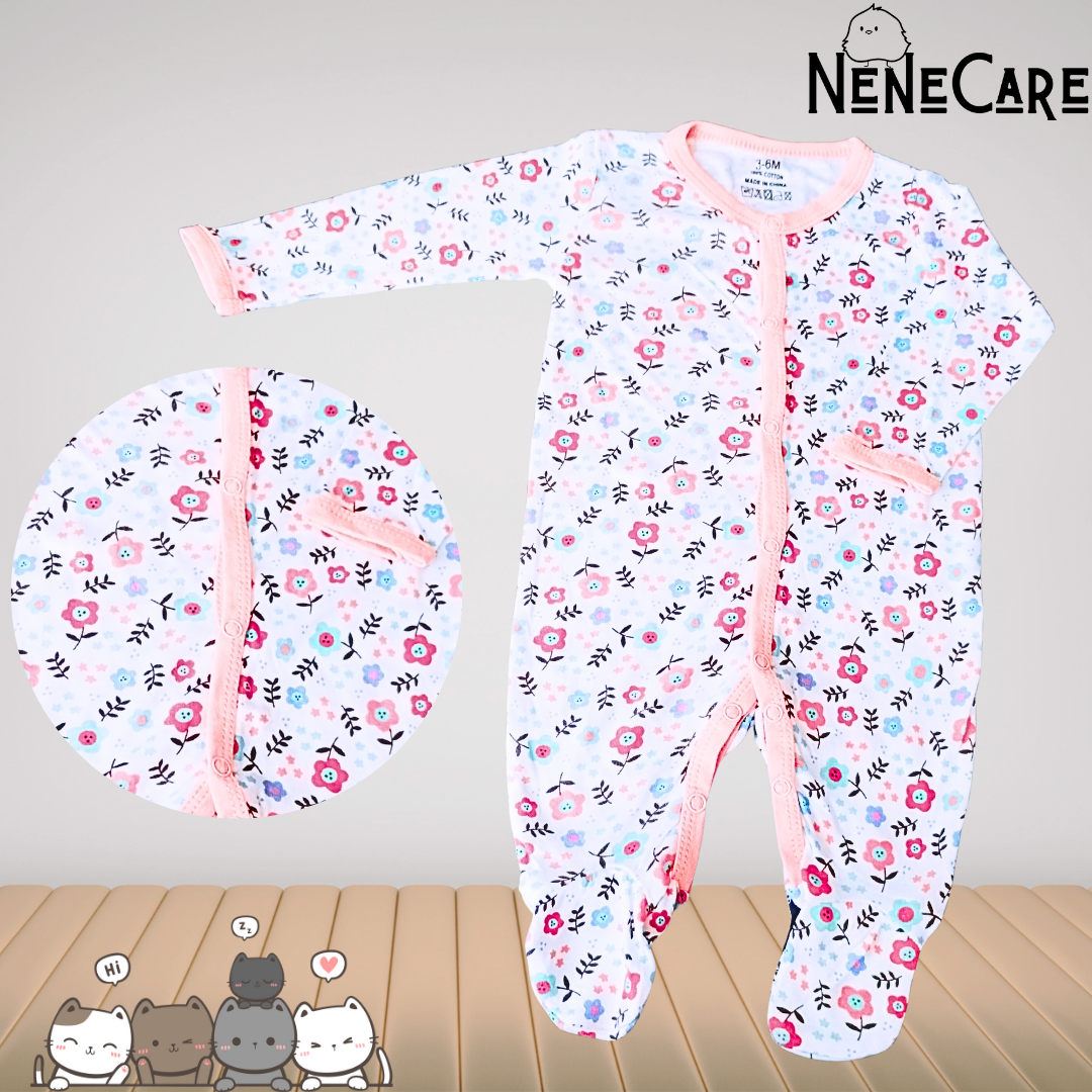 SET DE 3 MAMELUCOS DE BEBITA 3 A 6 MESES