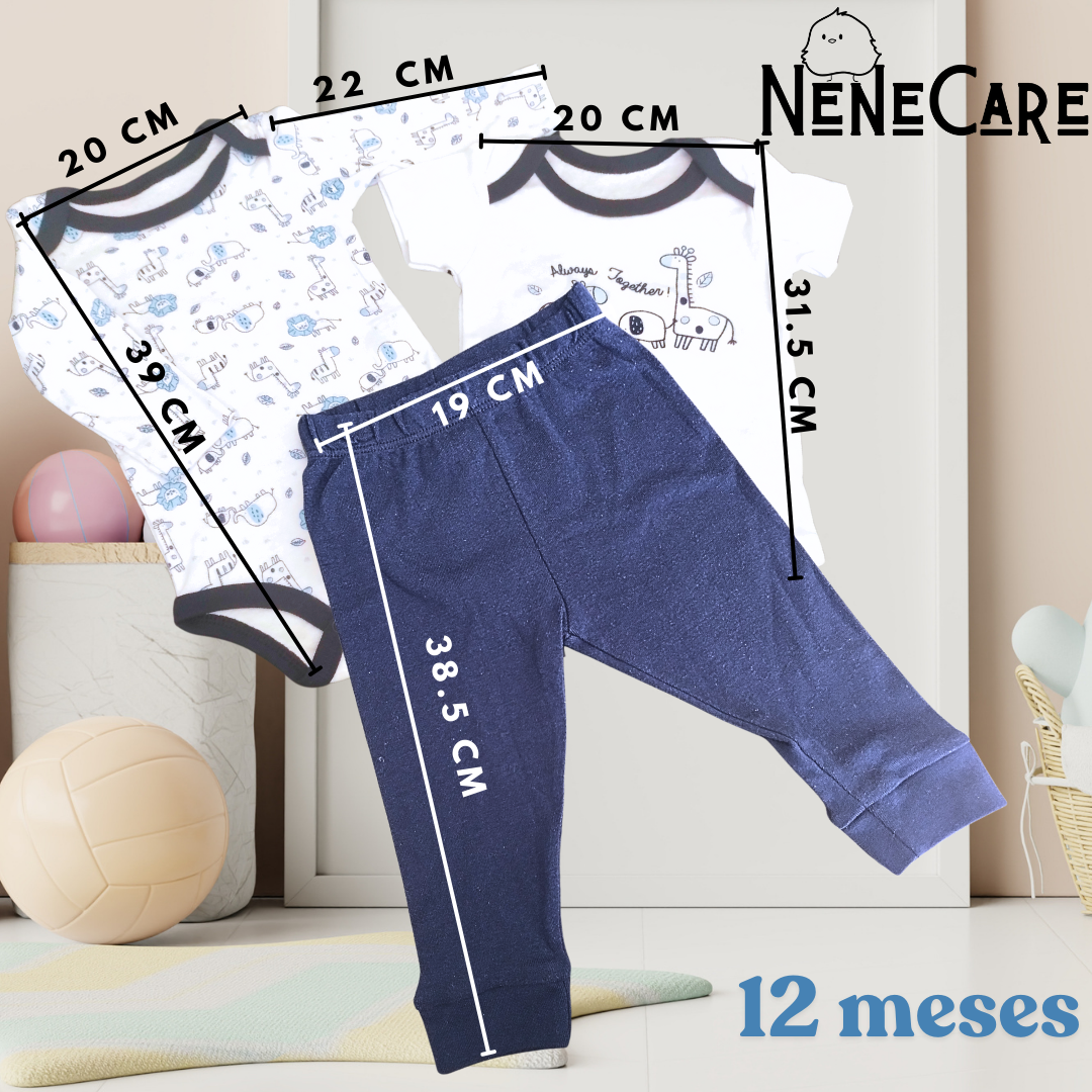 CONJUNTO PARA BEBE DE 12 MESES